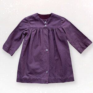 Handmade Purple Coat Dress